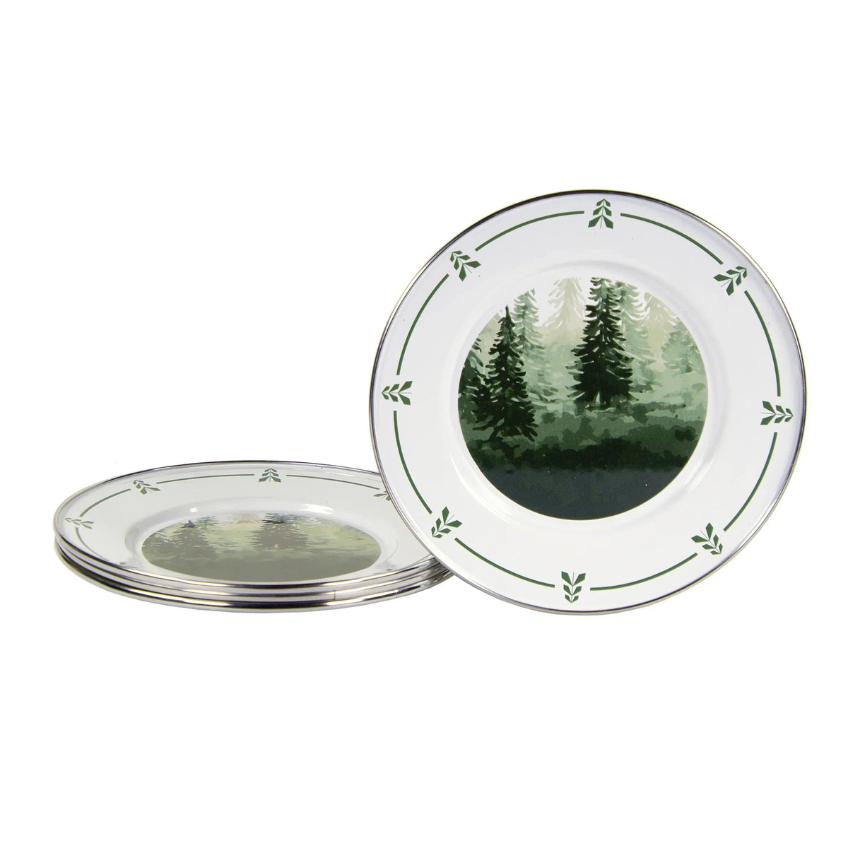 Forest Glen Sandwich Plates - Set 0f 4