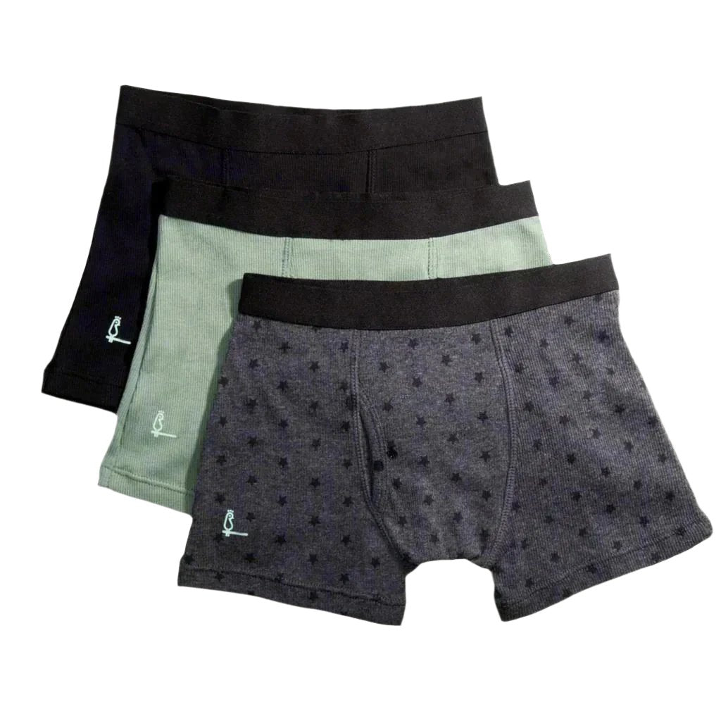 Boys Ribbed Boxer