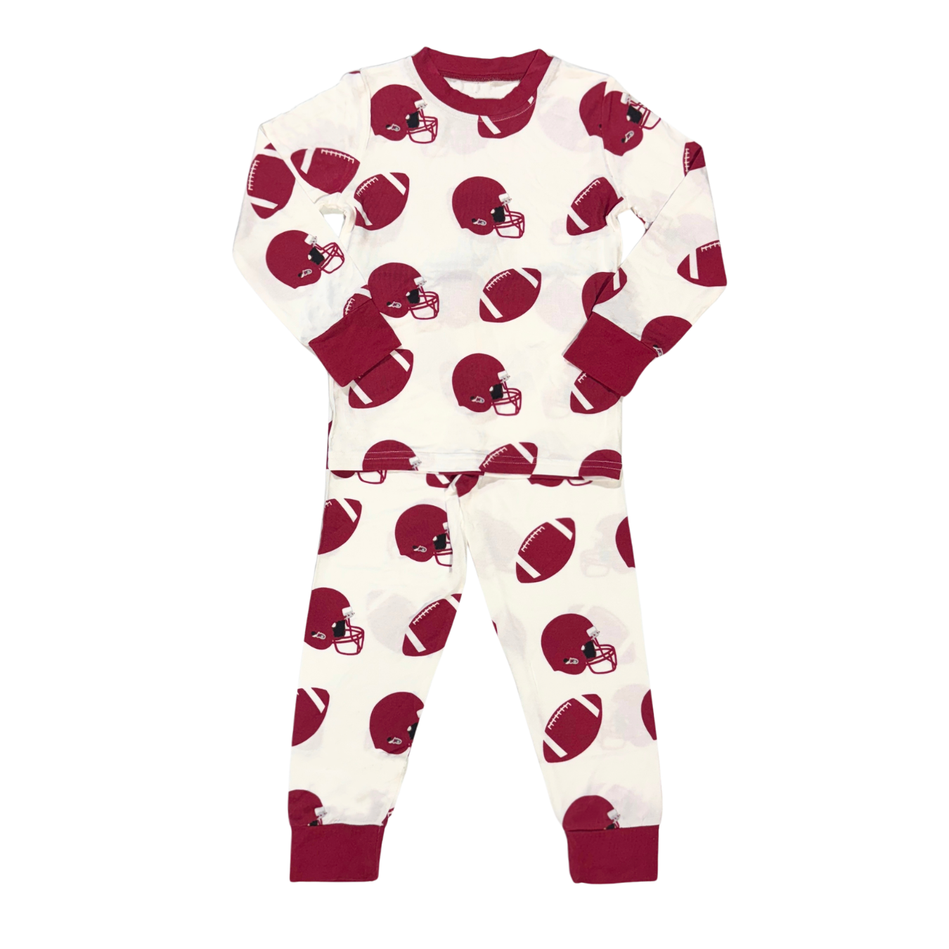 Football Fever Red Pajamas