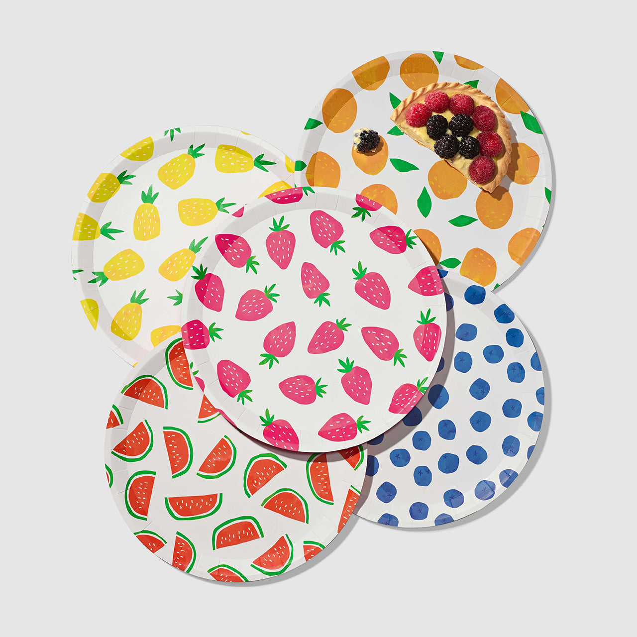 Fruit Punch Large Plates (10 per pack)