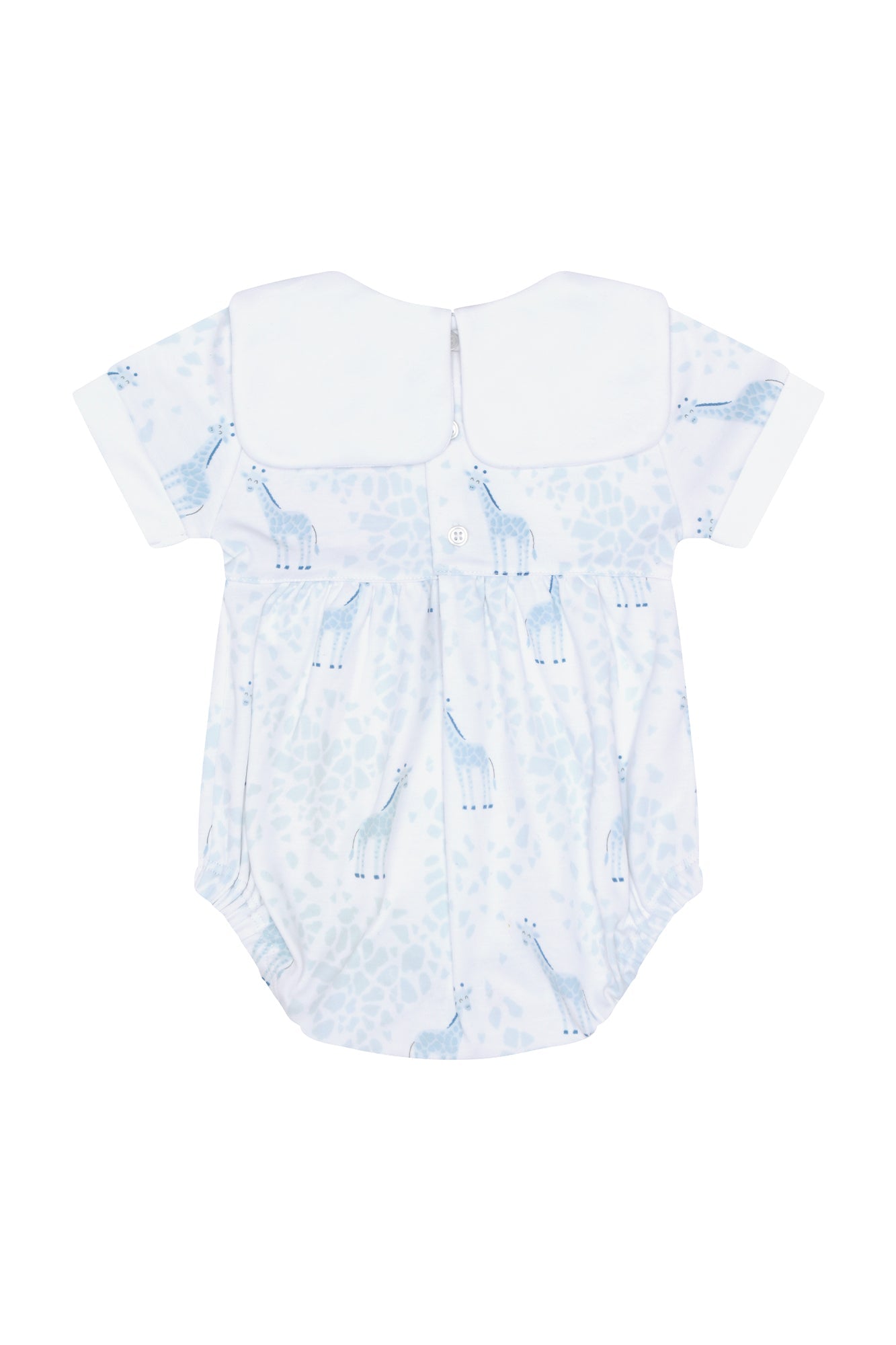 Blue Giraffe Print Bubble
