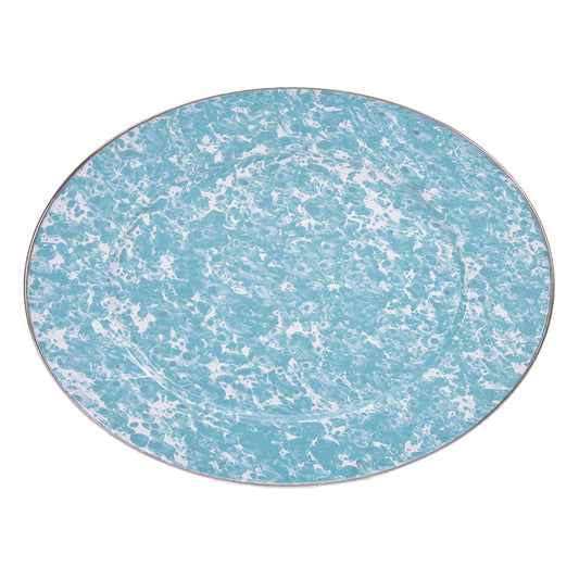 Sea Glass Oval Platter