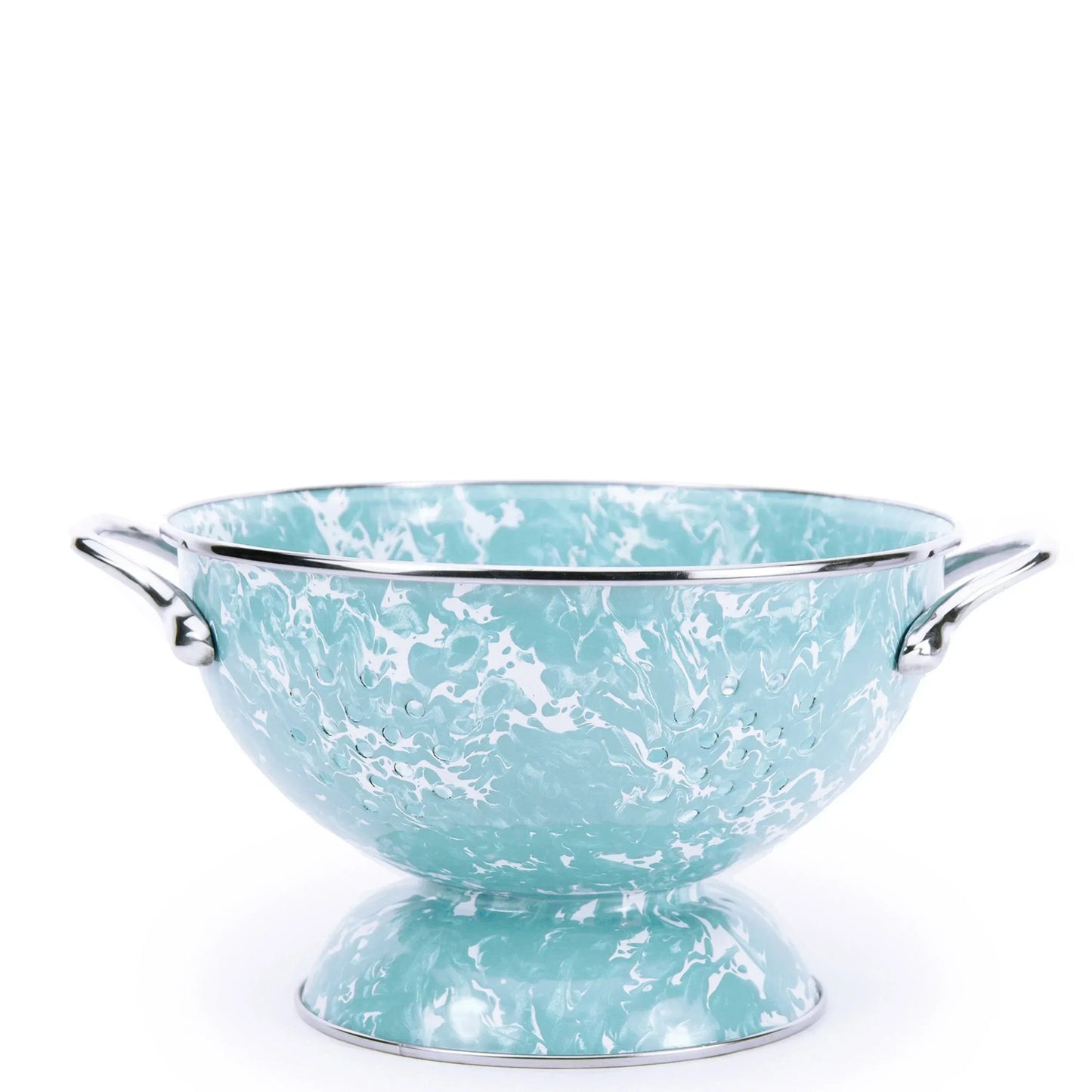 Sea Glass Swirl Set of Colanders