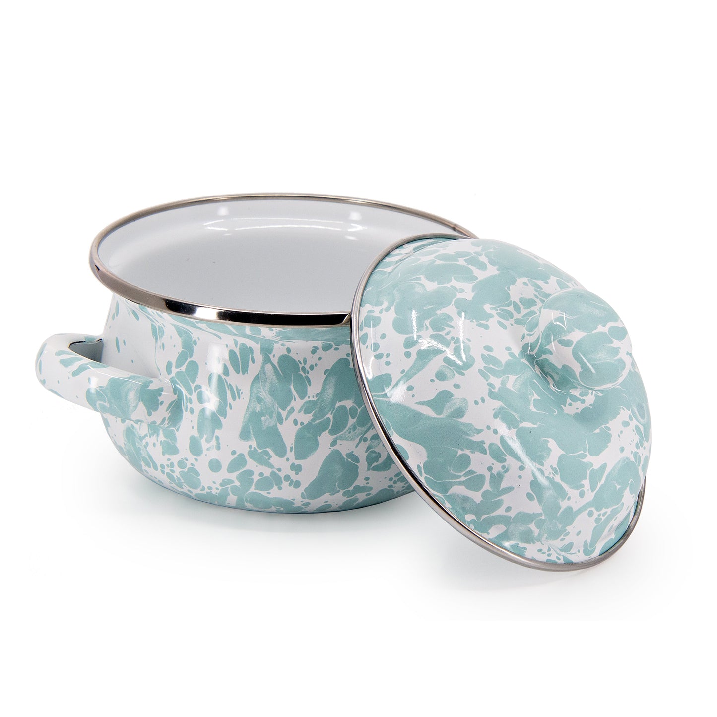 Sea Glass Swirl Petite Tureens - Set of 2