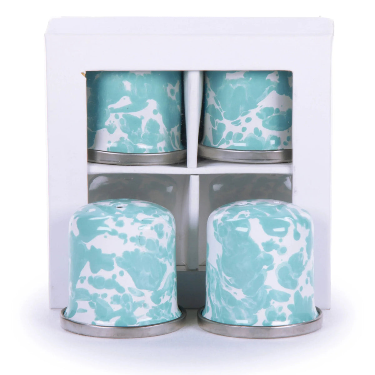 Sea Glass Swirl Salt & Pepper