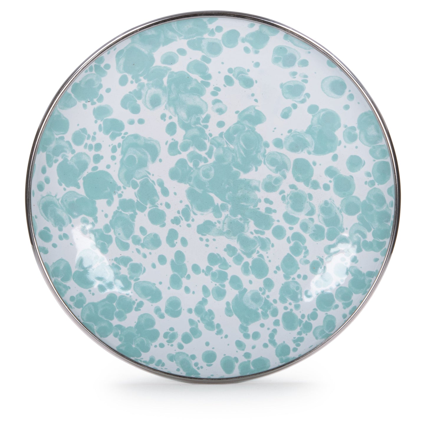 Sea Glass Swirl Appetizer Plates- Set of 4