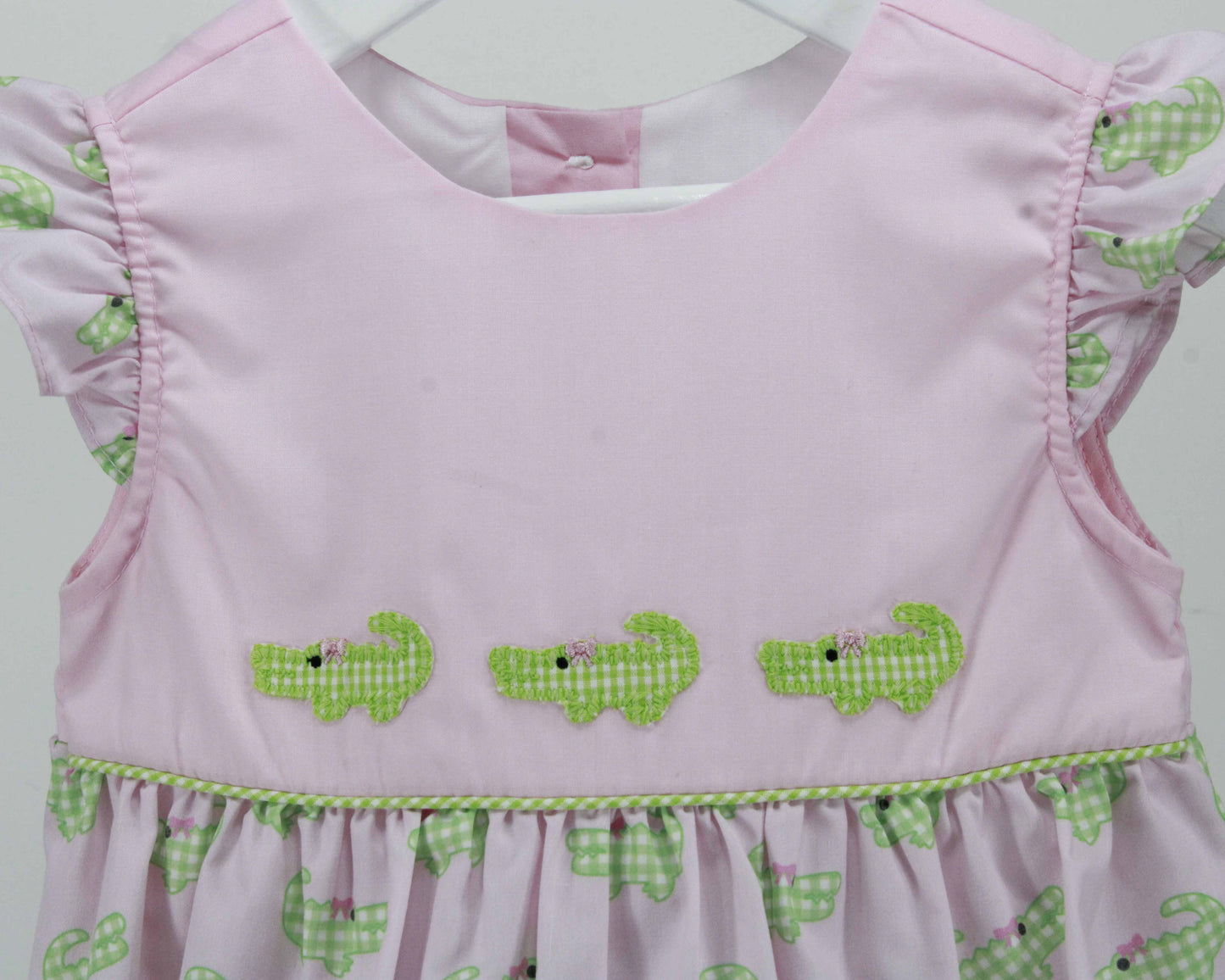 Baby Pink Croc Mary Bubble