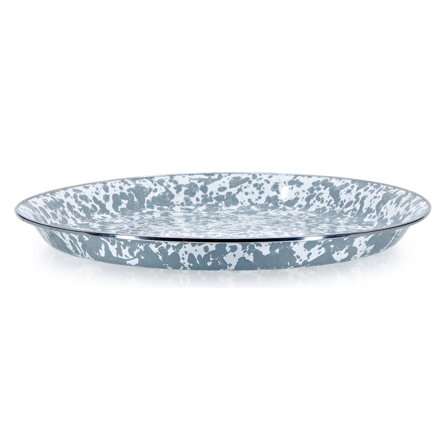 Grey Swirl Medium Tray