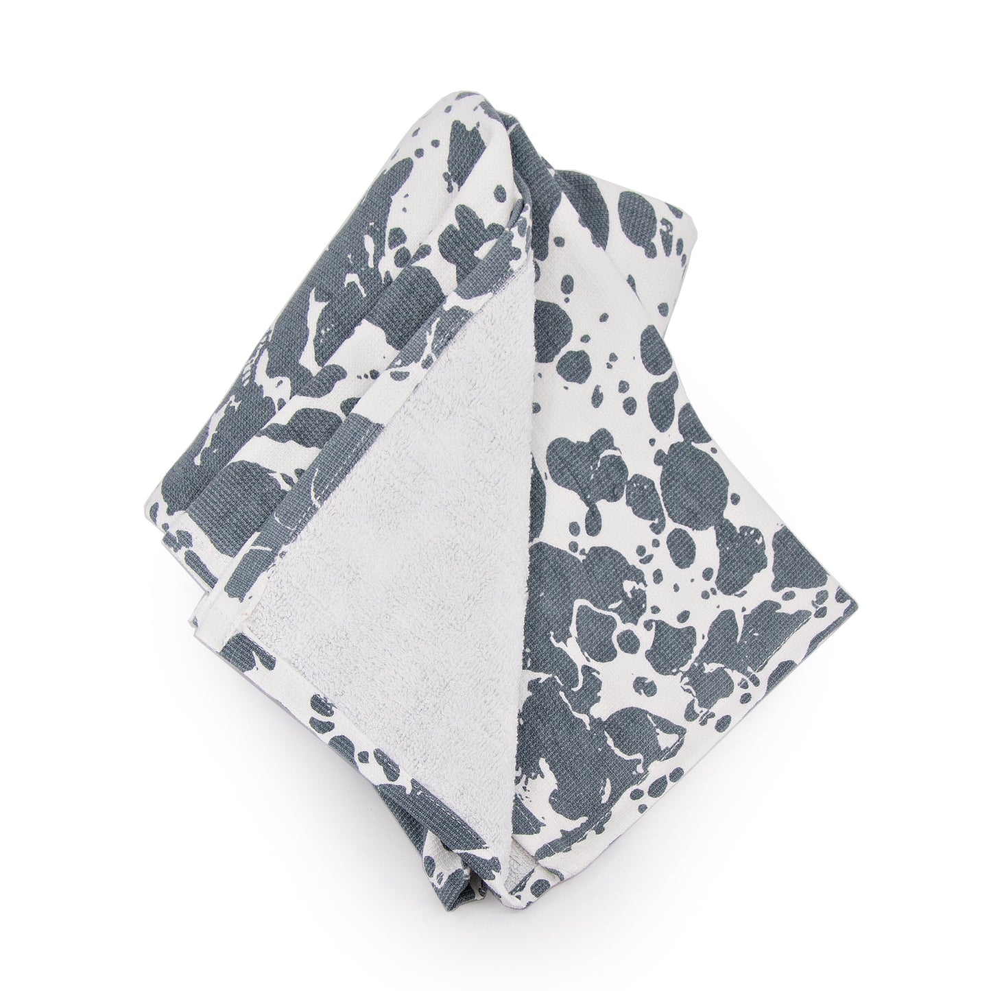 Grey Swirl Kitchen Towel Set - of 2