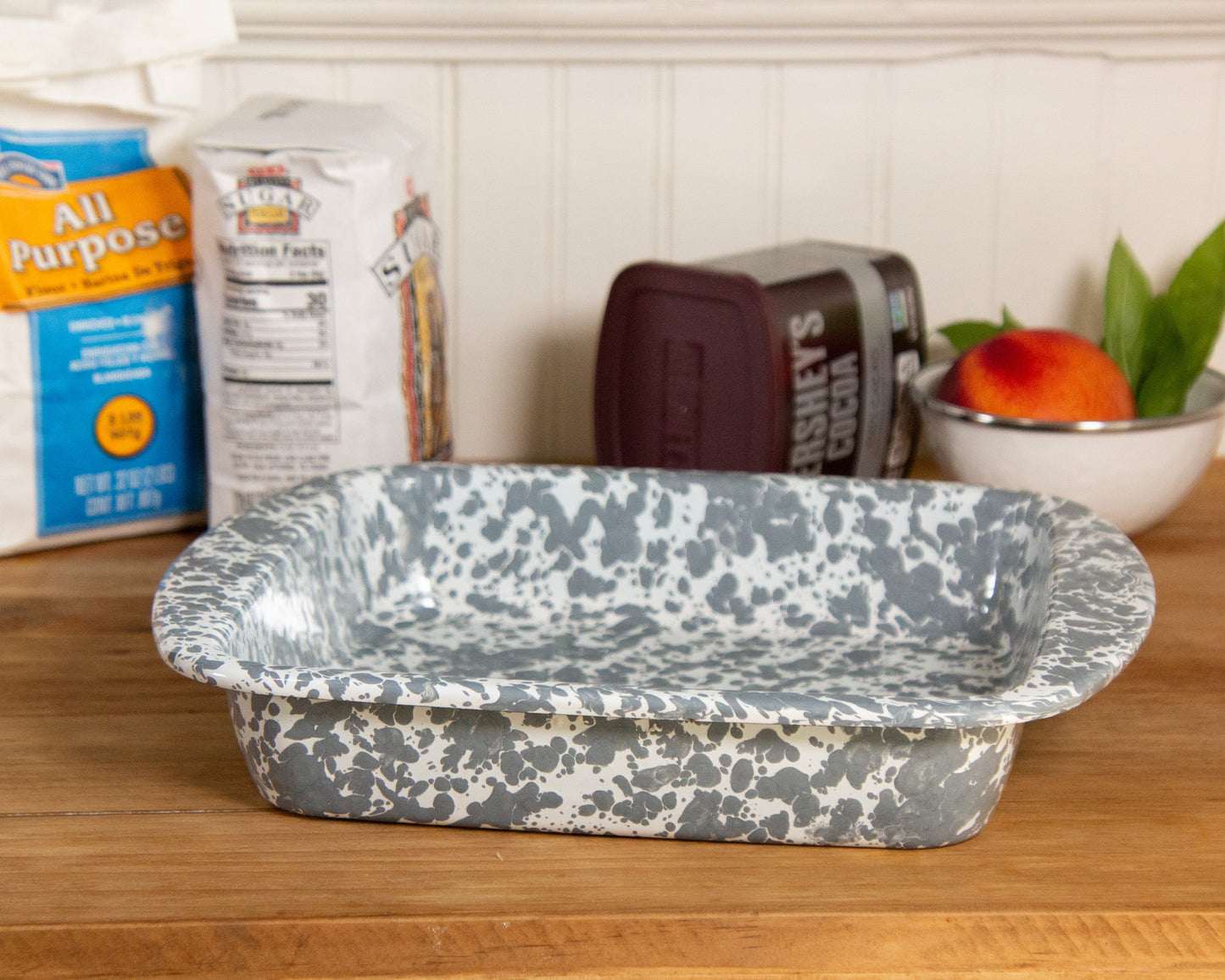 Grey Swirl Brownie Pan