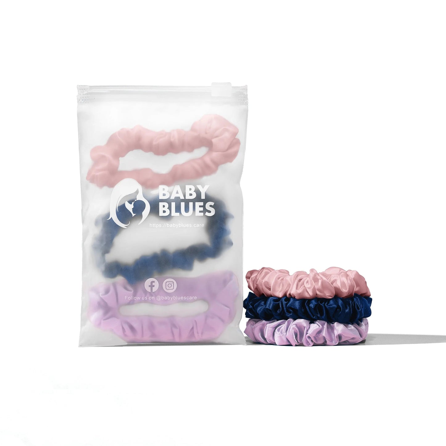 Gentle Hair Silk Scrunchies