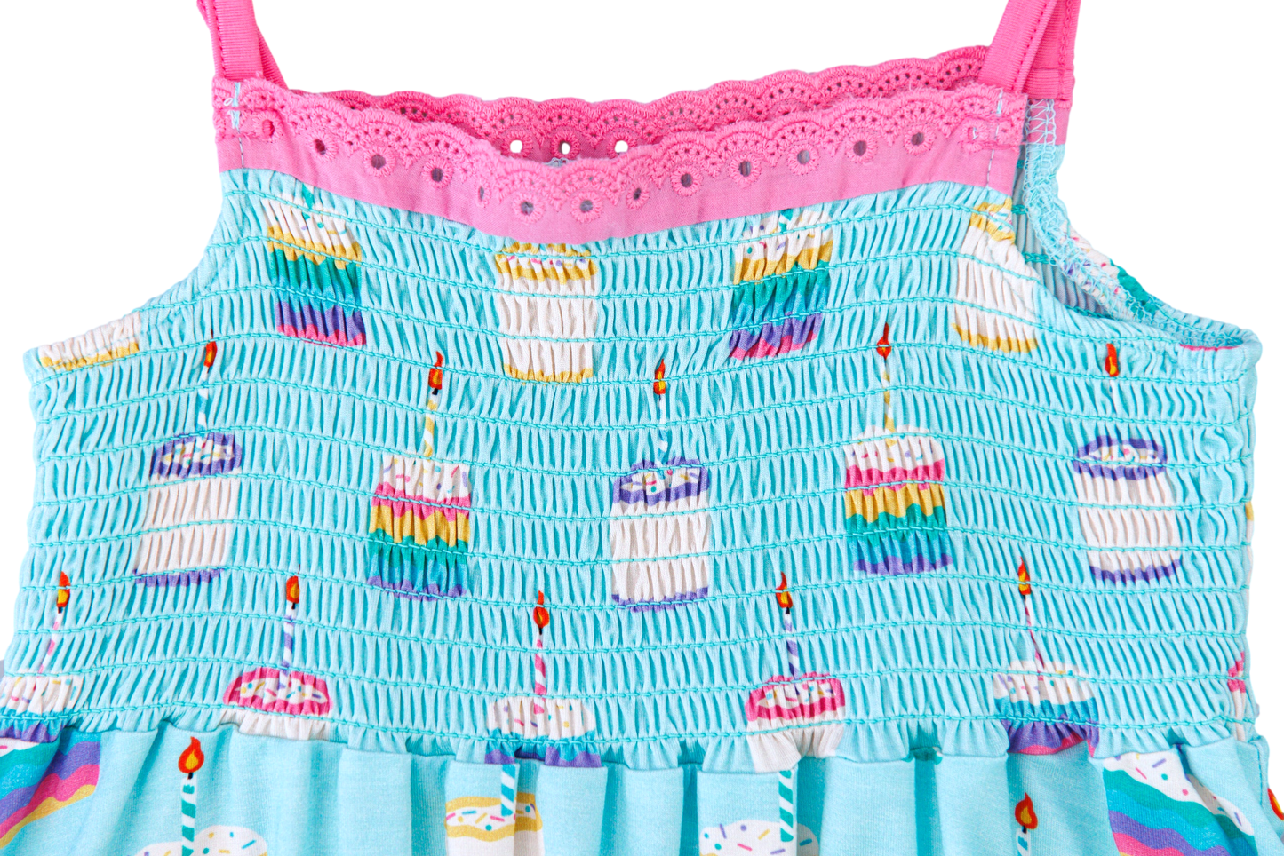 Harlow Smocked Birdie Dress