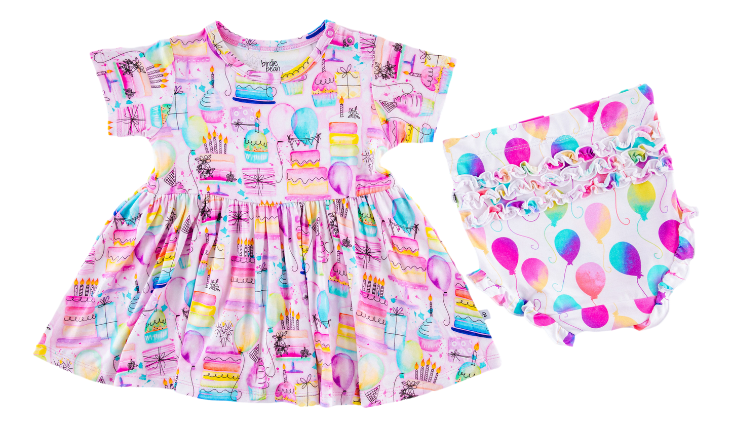 Harper Birdie Peplum Set