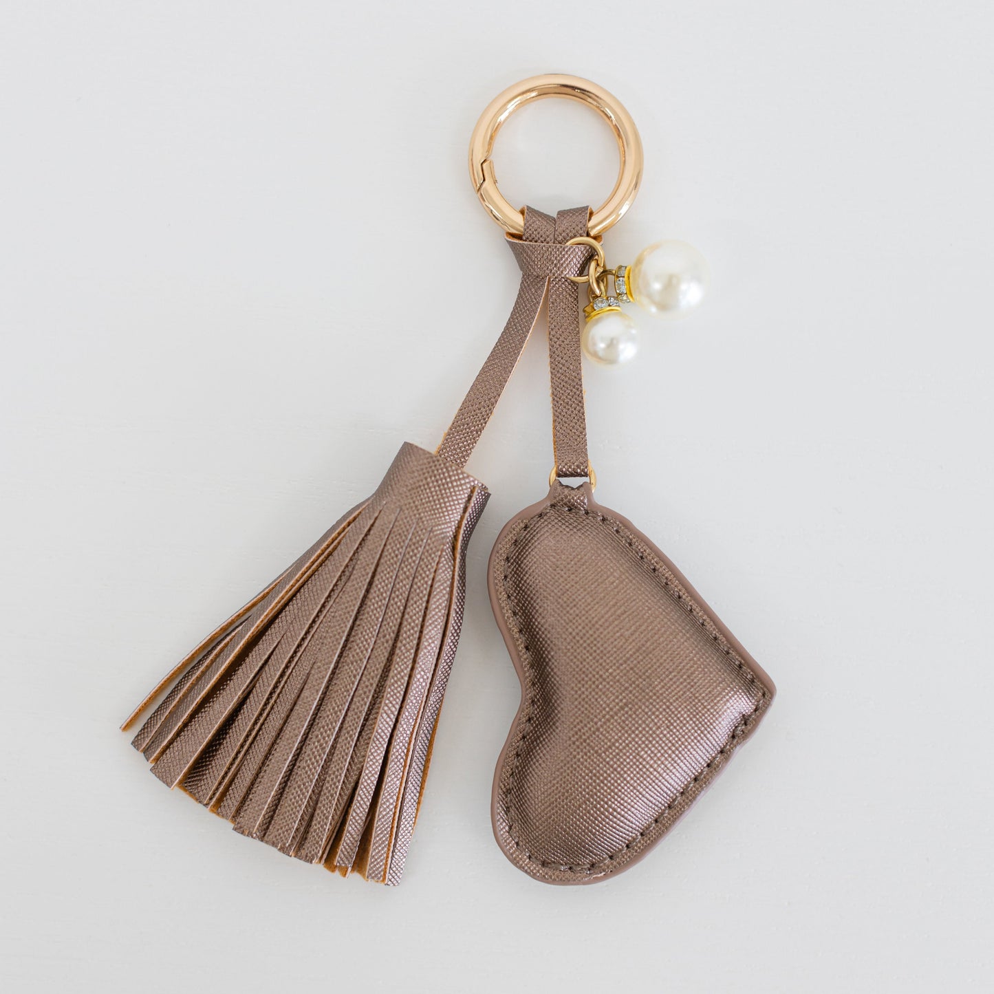 Dusti Rose Heart Keychain - RECENTLY MARKED DOWN - FINAL SALE - WILL BE DISCONTINUED