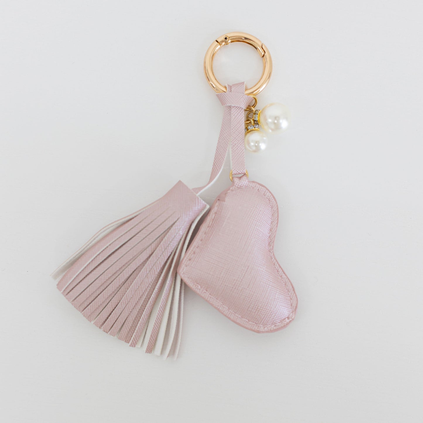 Dusti Rose Heart Keychain - RECENTLY MARKED DOWN - FINAL SALE - WILL BE DISCONTINUED