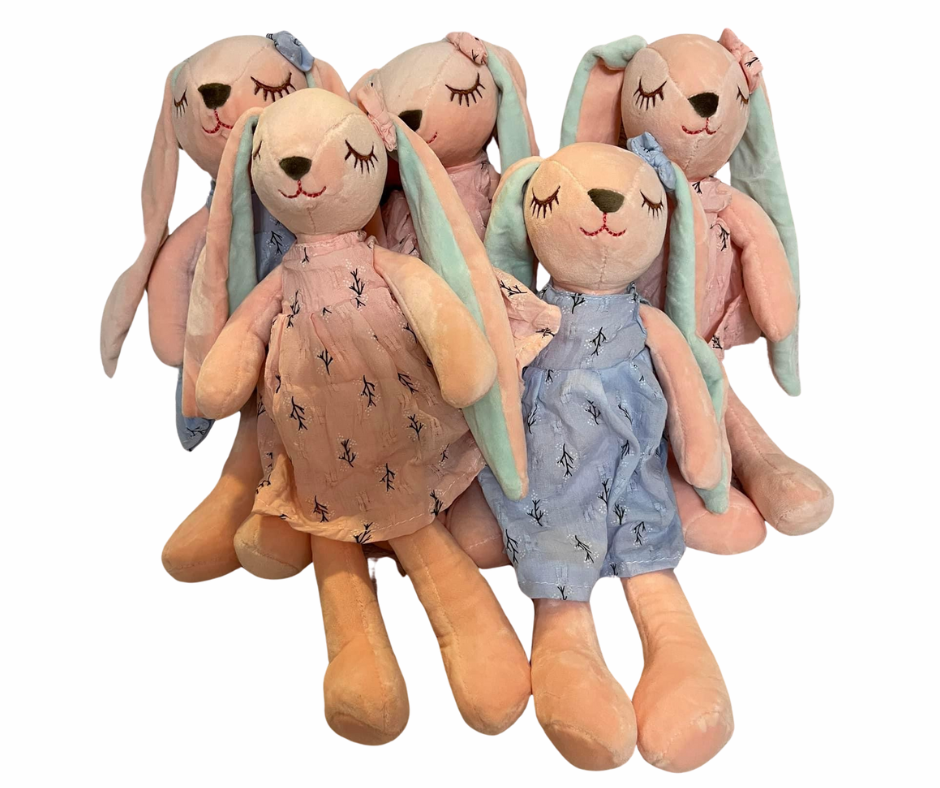 Plush Bunny in Dress