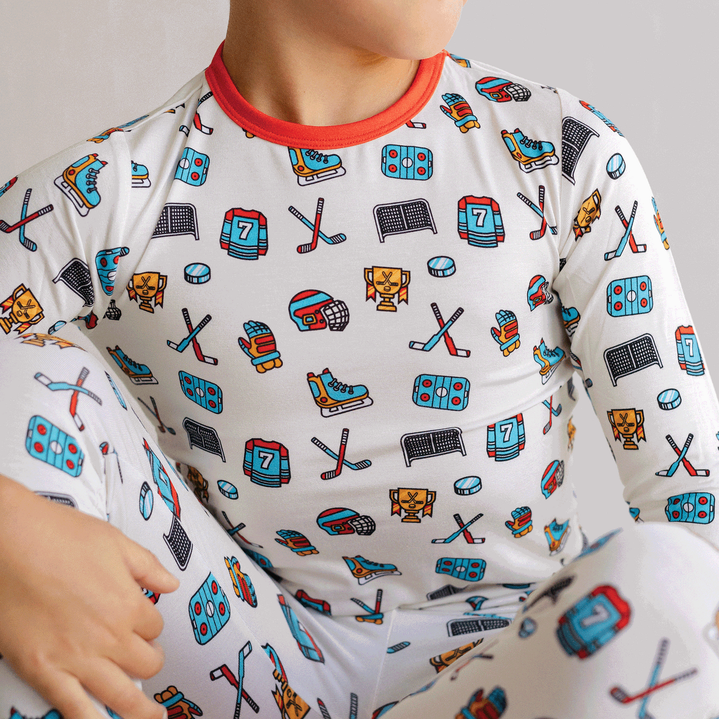 Hockey Two-Piece Pajama Set