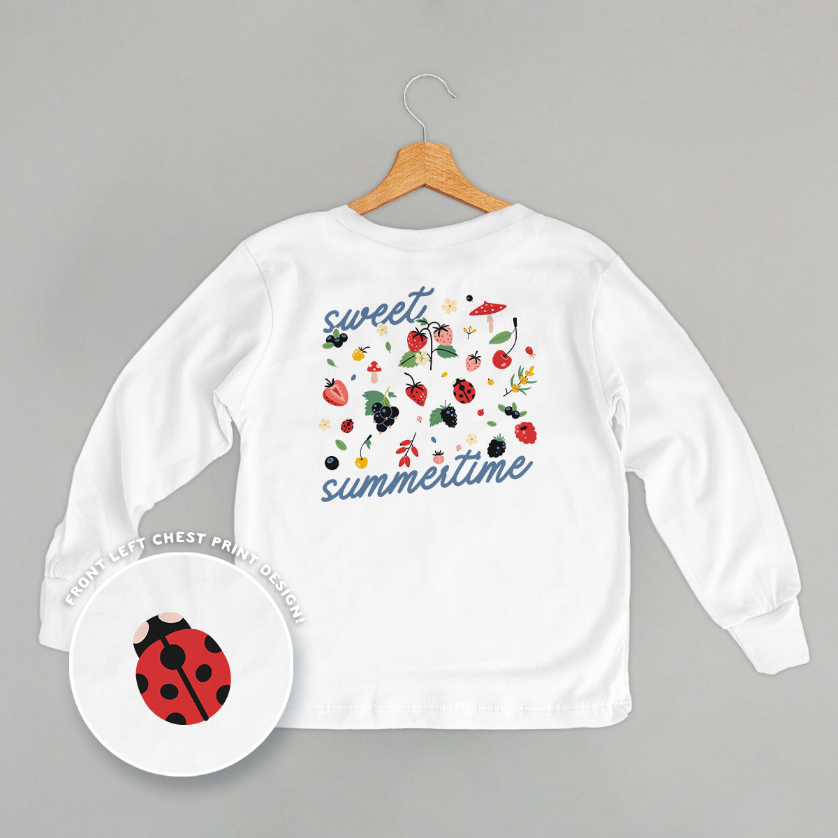 Sweet Summertime Fruits (Kids Back Print)