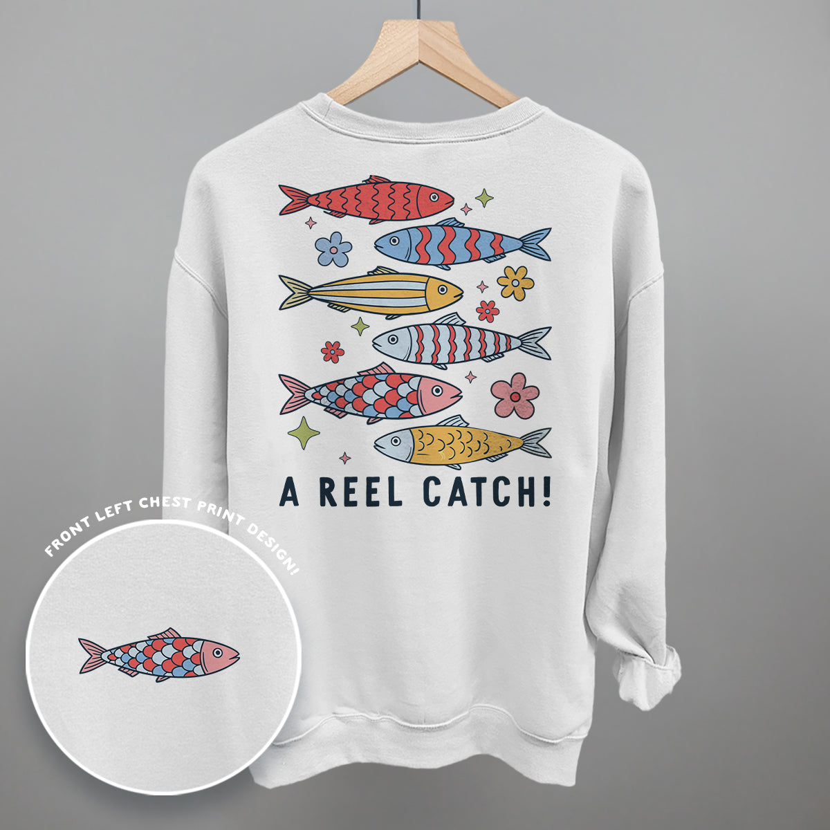 A Reel Catch (Back Print)