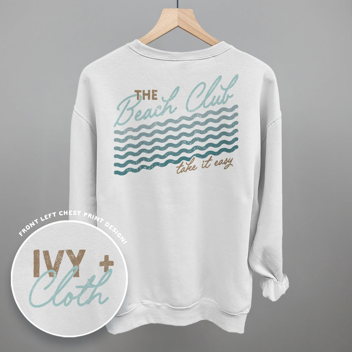 The Beach Club Take It Easy (Back Print)