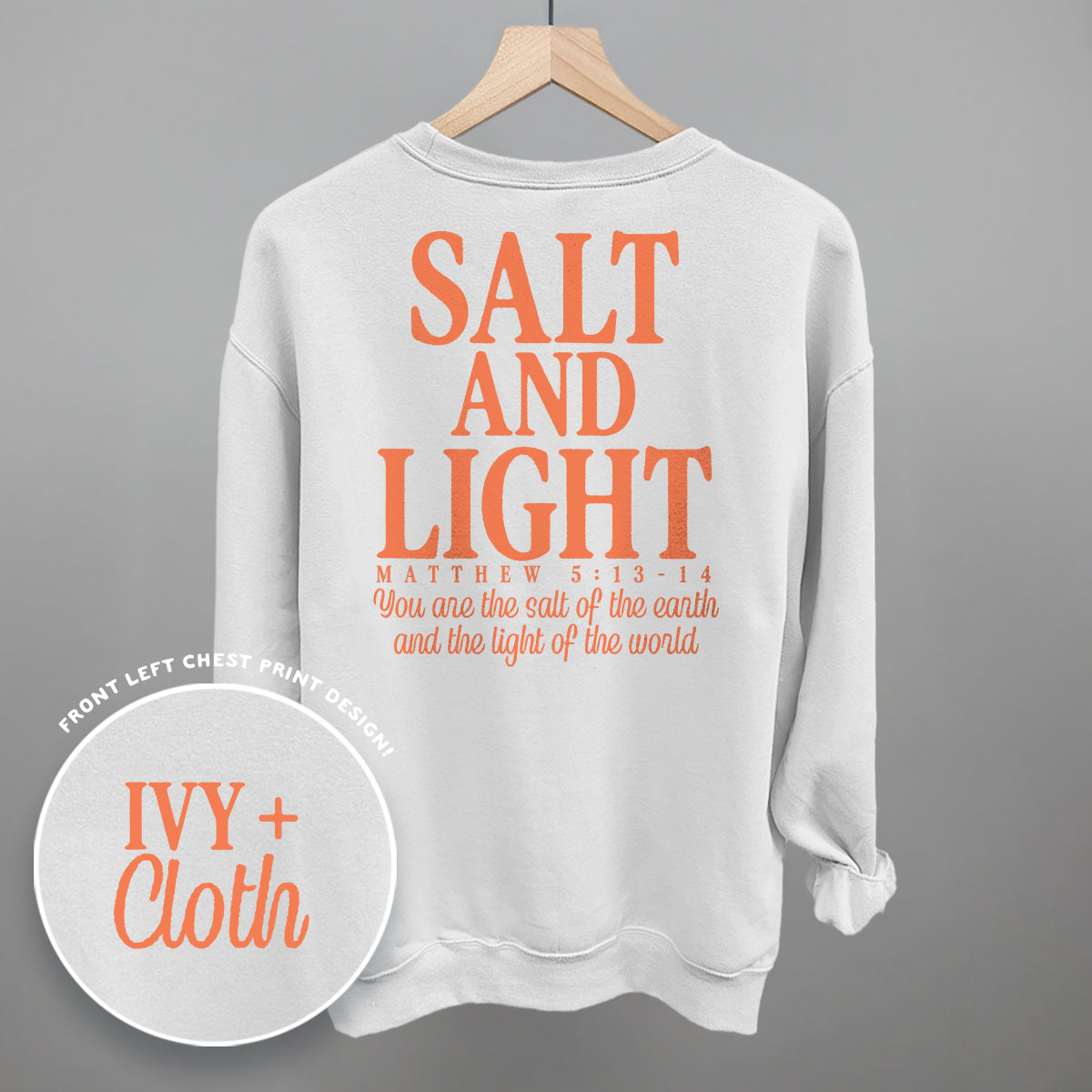 Salt And Light Serif (Back Print)