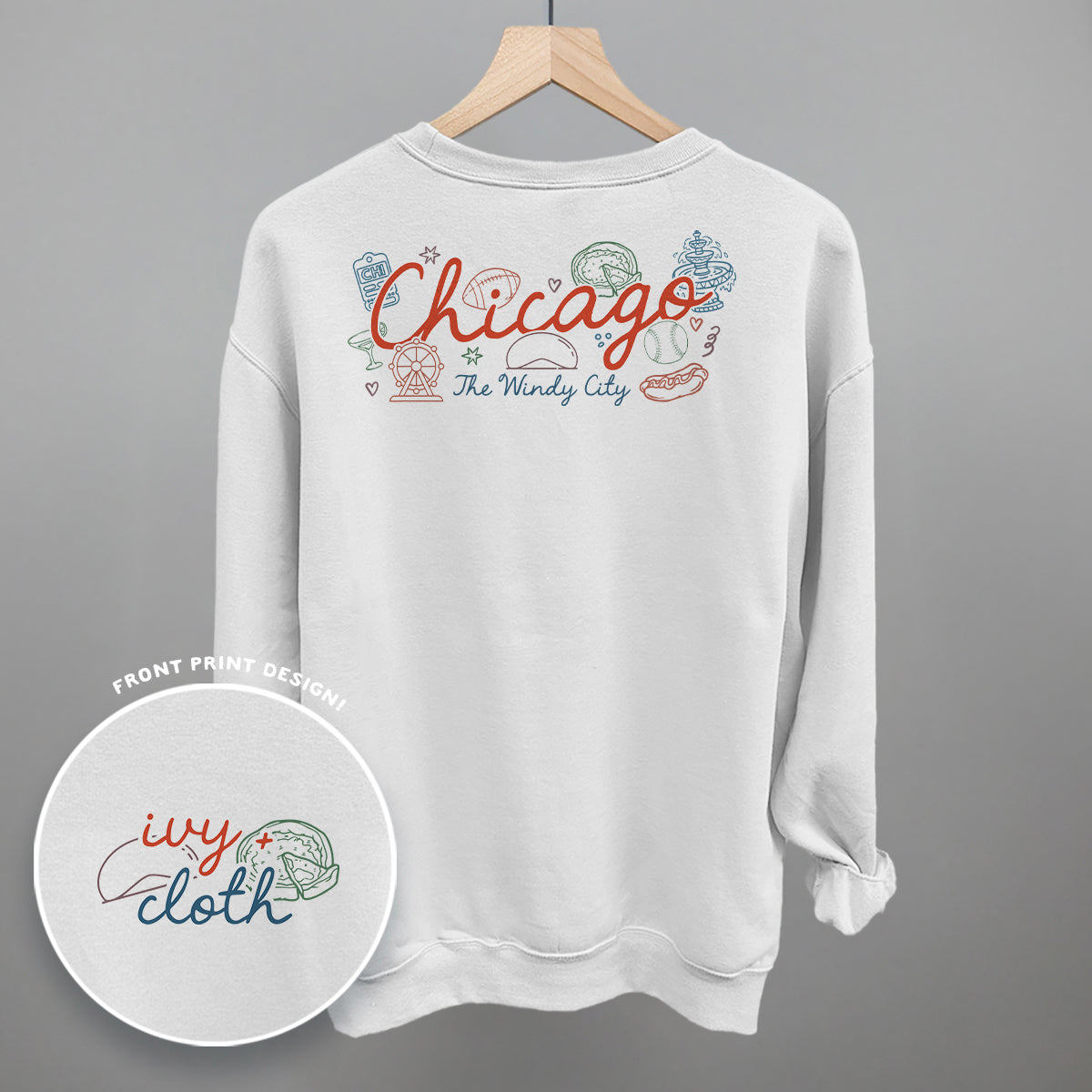Chicago Doodles (Back Print)