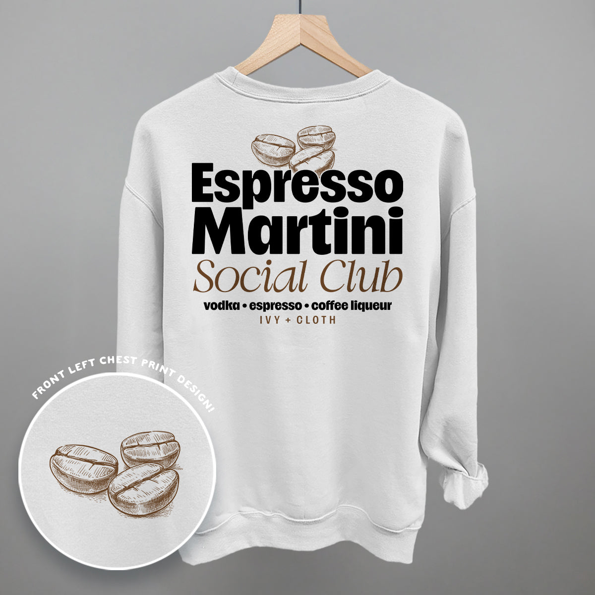 Espresso Martini Social Club (Back Print)