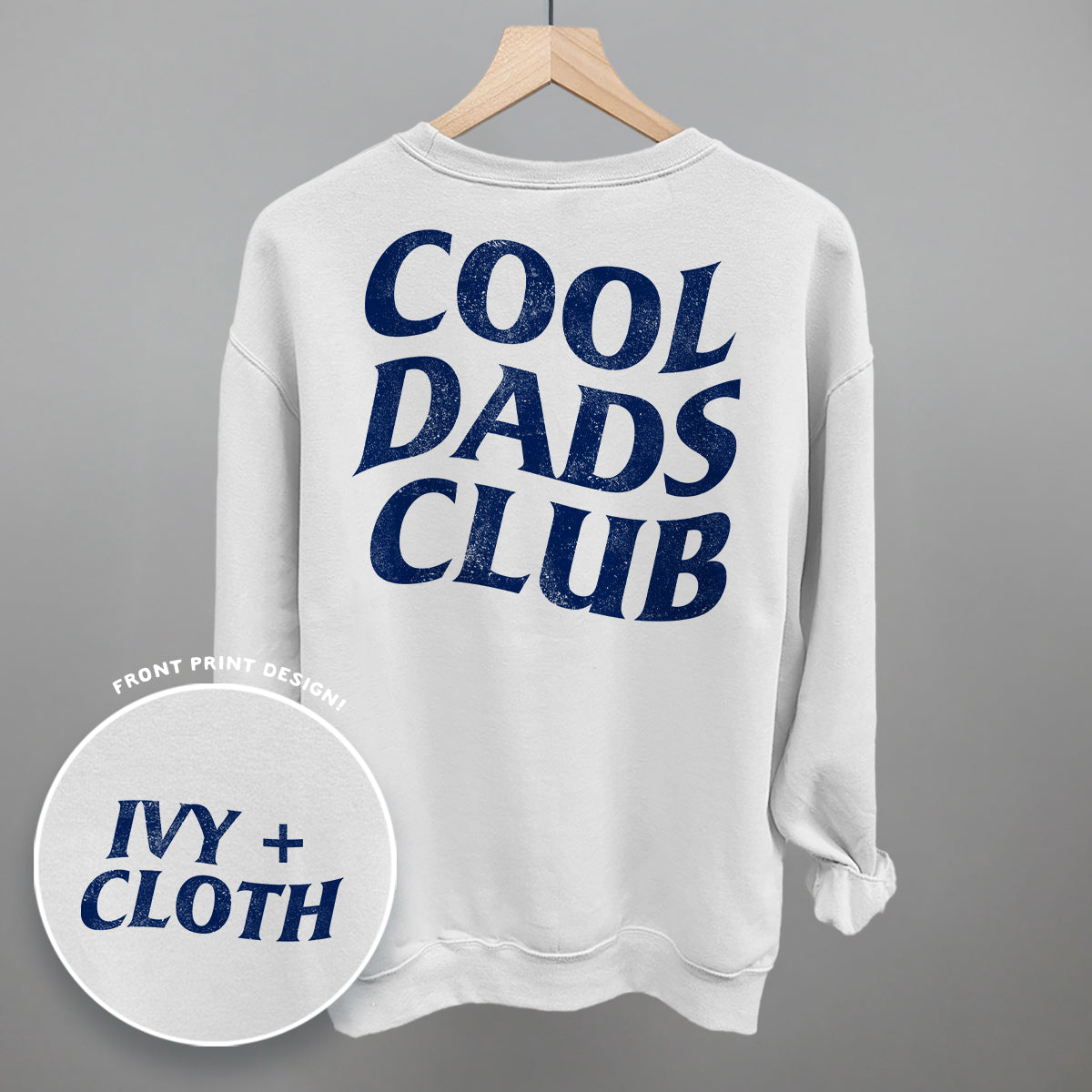 Cool Dads Club Blue (Back Print)