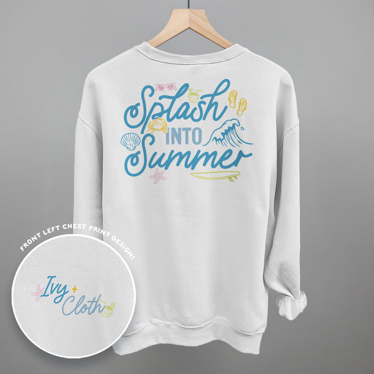 Splash Into Summer (Back Print)