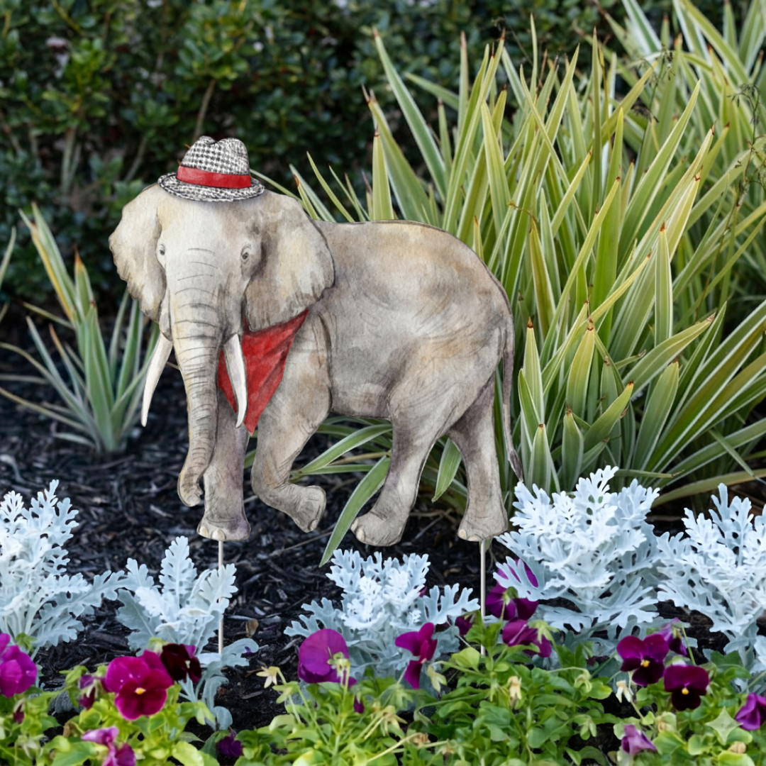 Elephant Garden Stake