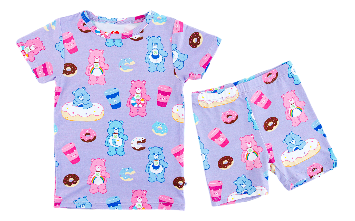 Care Bears™ Donuts And Coffee 2-Piece PJ:  SHORT