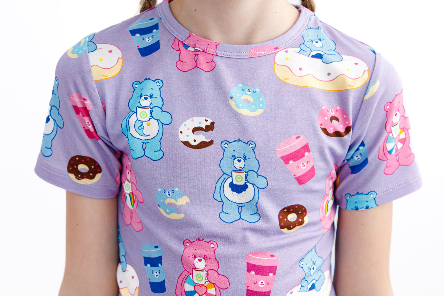 Care Bears™ Donuts And Coffee 2-Piece PJ:  SHORT
