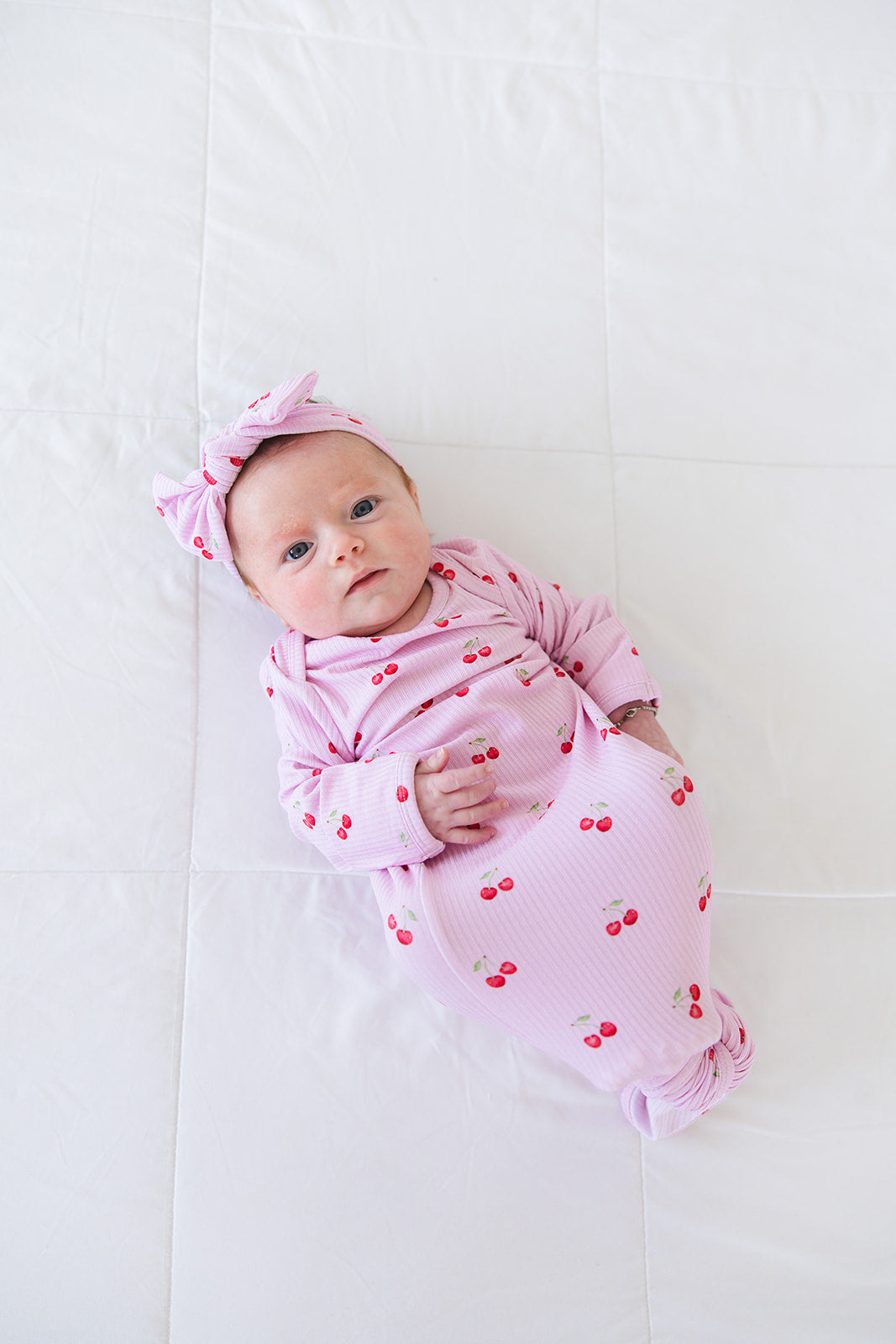 Cherry (ribbed) - Knot Gown