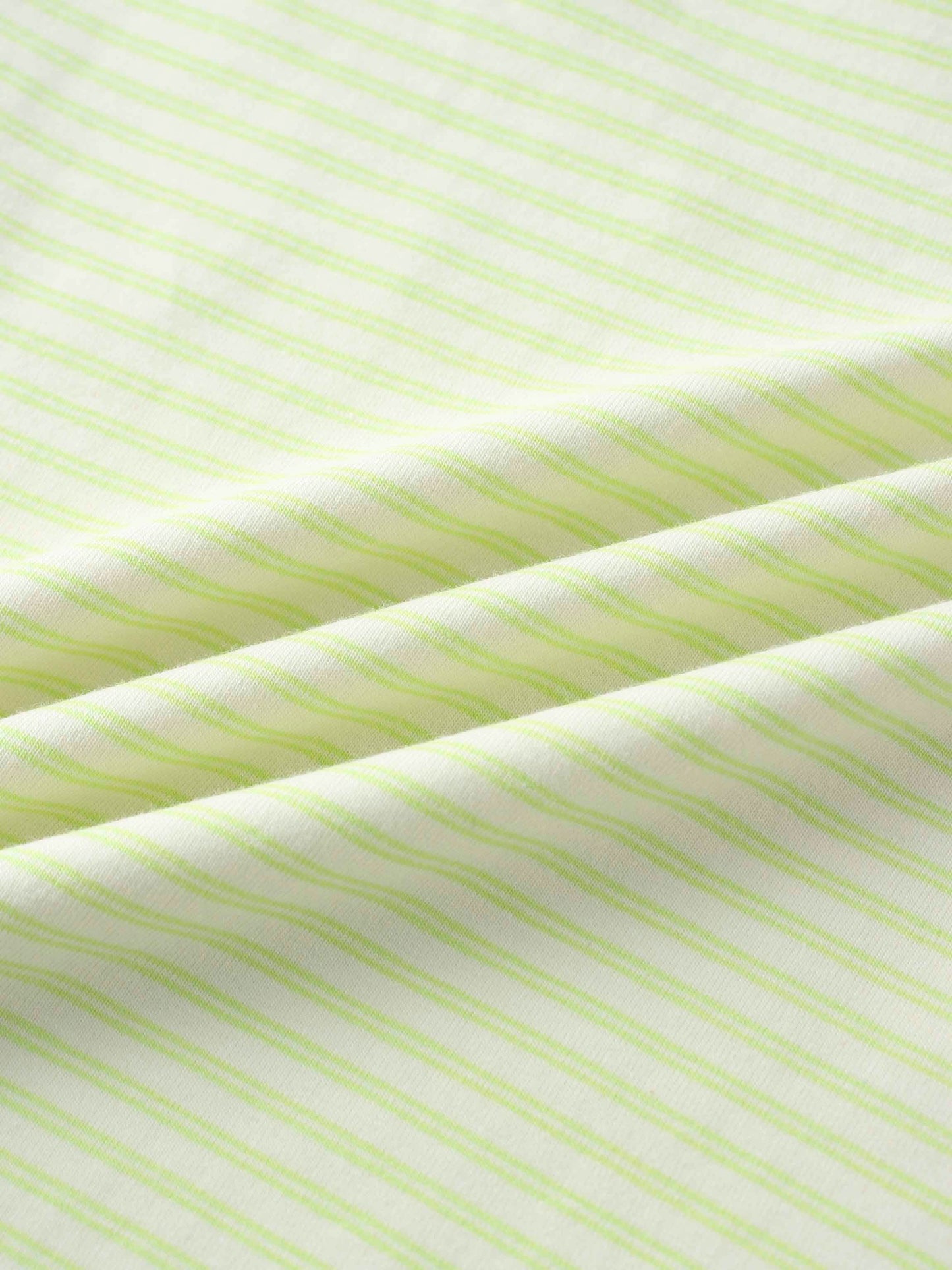 Yellow Striped Short Sleeve T-Shirt