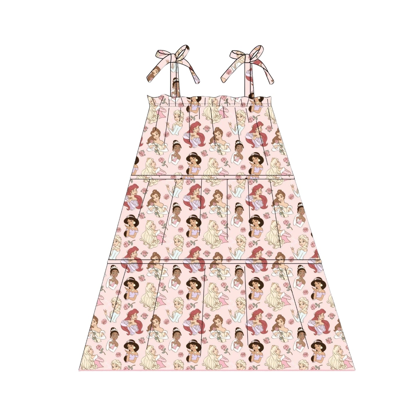 Once Upon a Dream - Tiered Dress