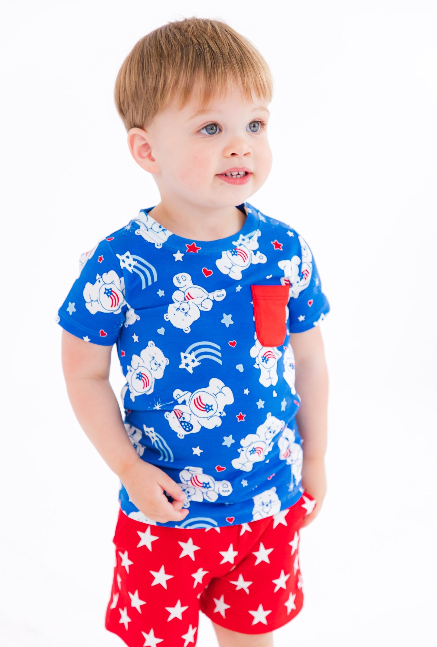 Care Bears™ America Cares Bamboo/Cotton Pocket T-Shirt