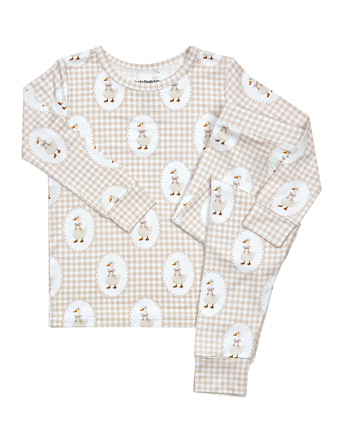 Bamboo Two Piece Set | Gingham & Goose