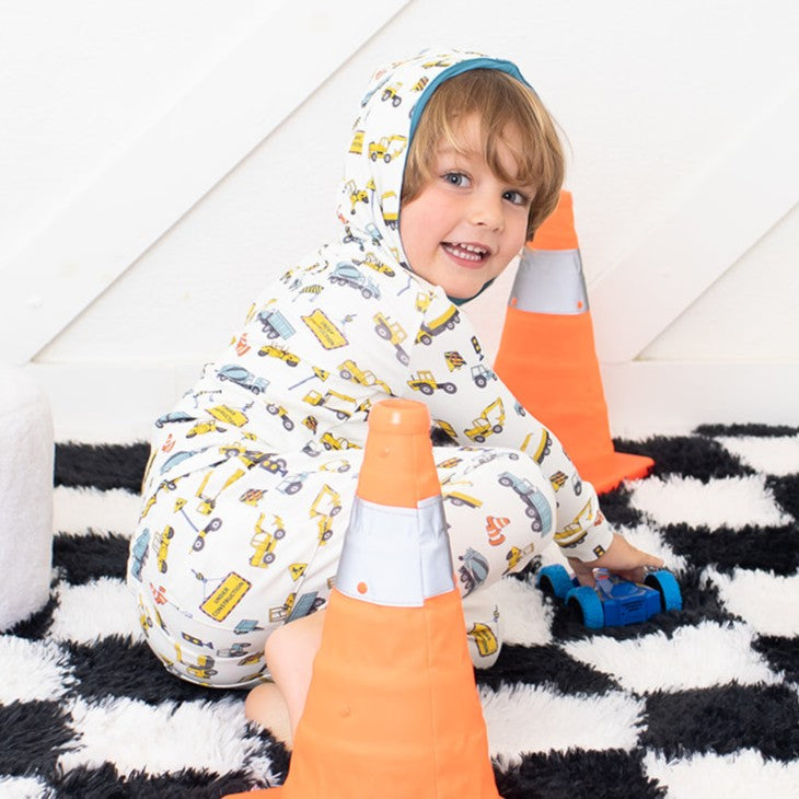 Busy Builder Zipper Hoodie