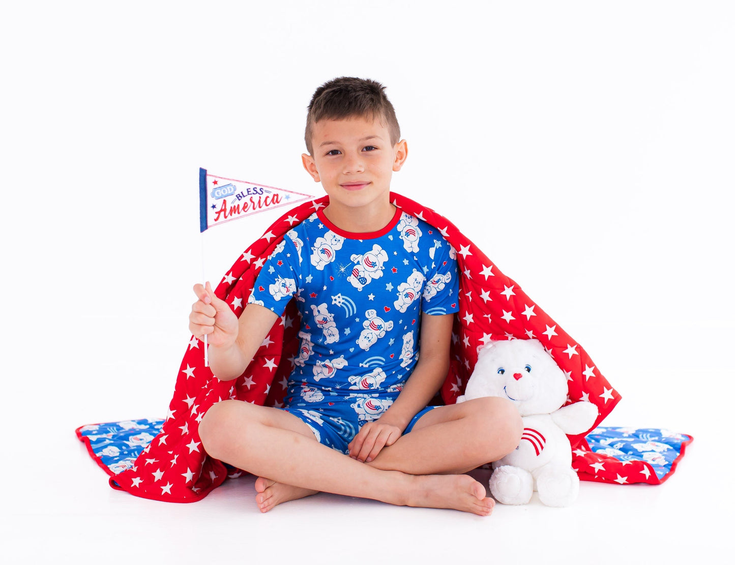 Care Bears™ America Cares 2-Piece Pajamas