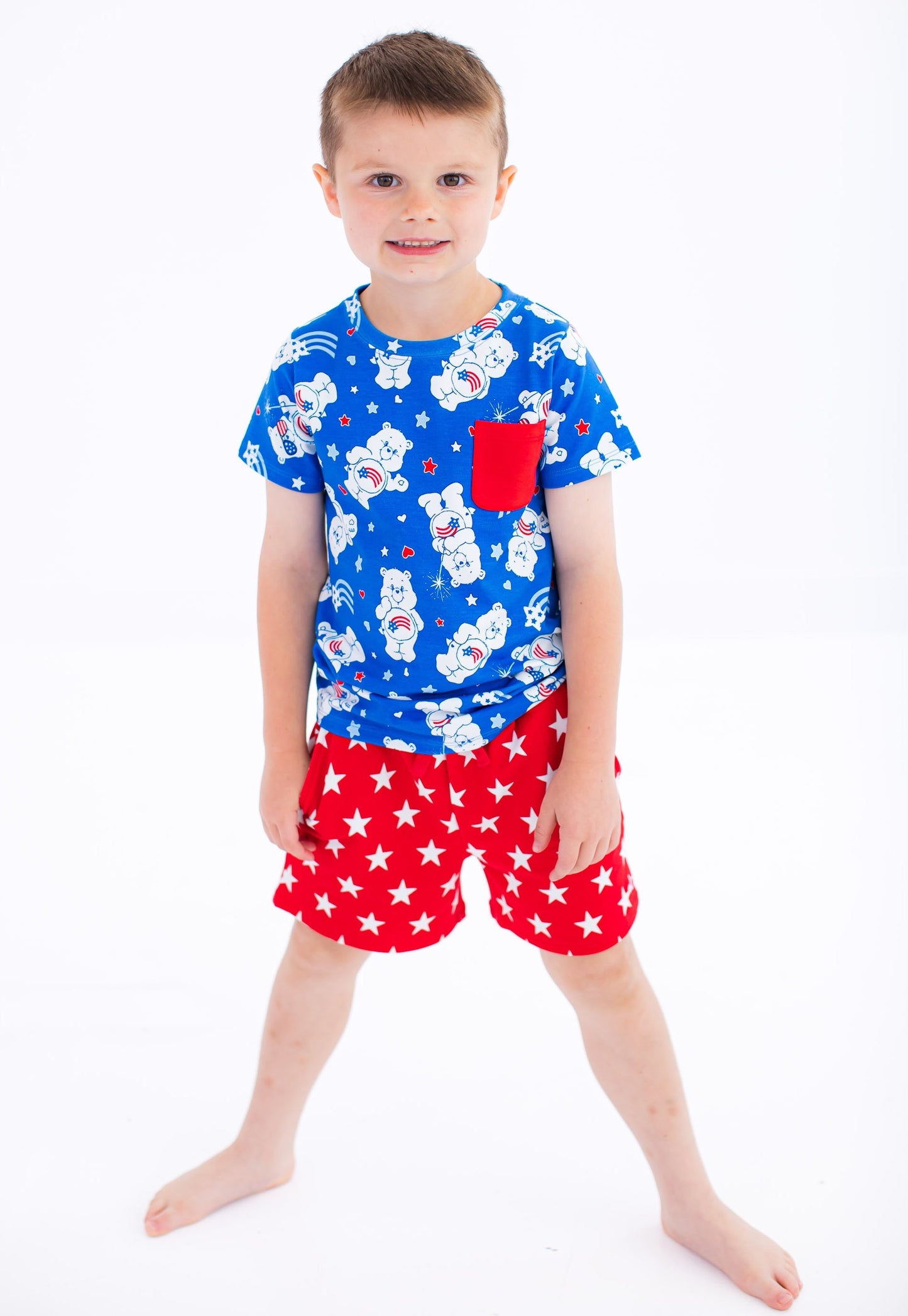 Care Bears™ America Cares Bamboo/Cotton Pocket T-Shirt