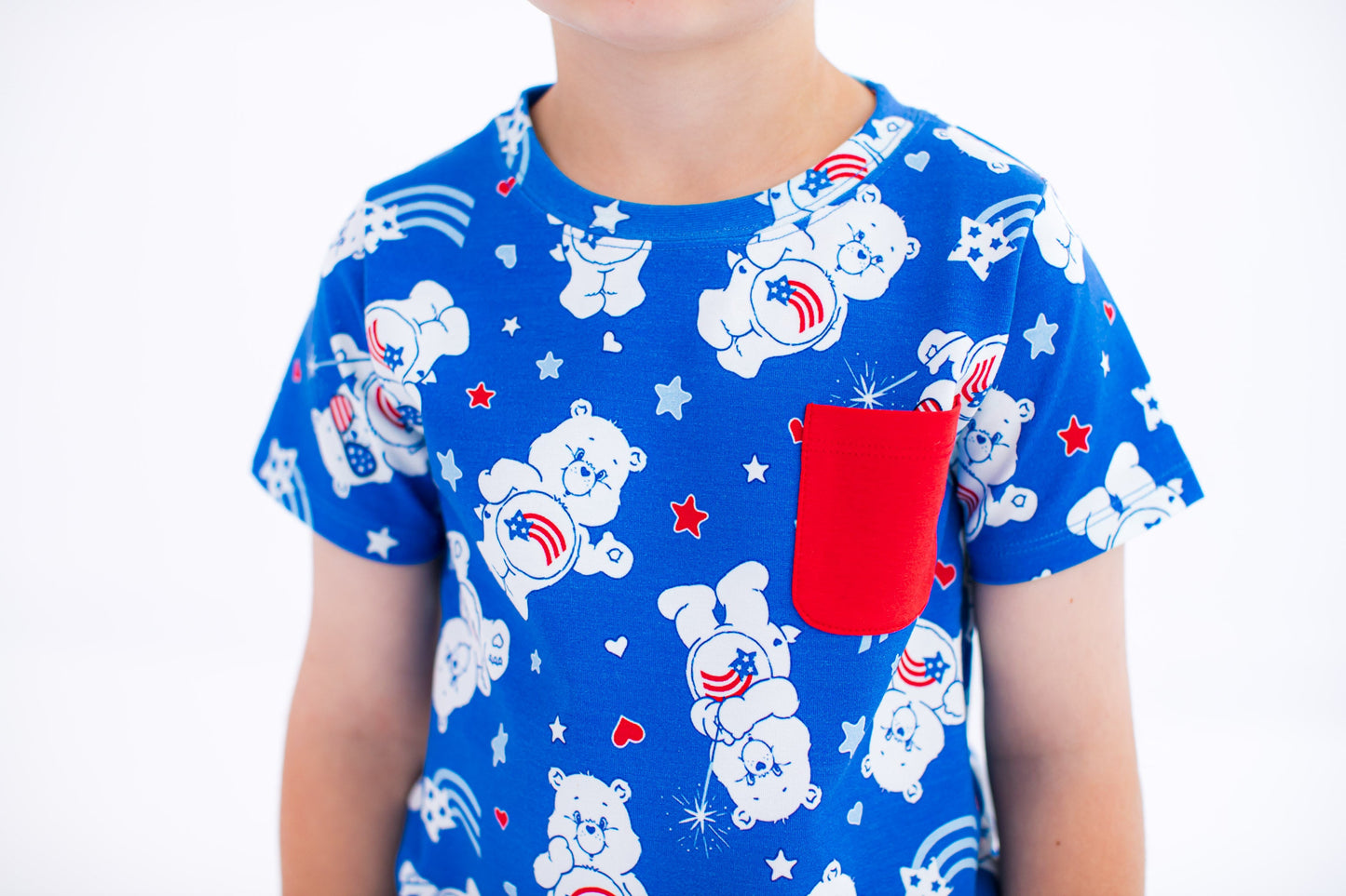 Care Bears™ America Cares Bamboo/Cotton Pocket T-Shirt