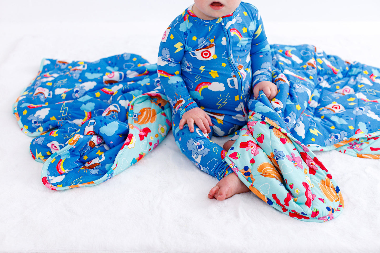 Care Bears™ Grumpy Coffee Convertible Romper
