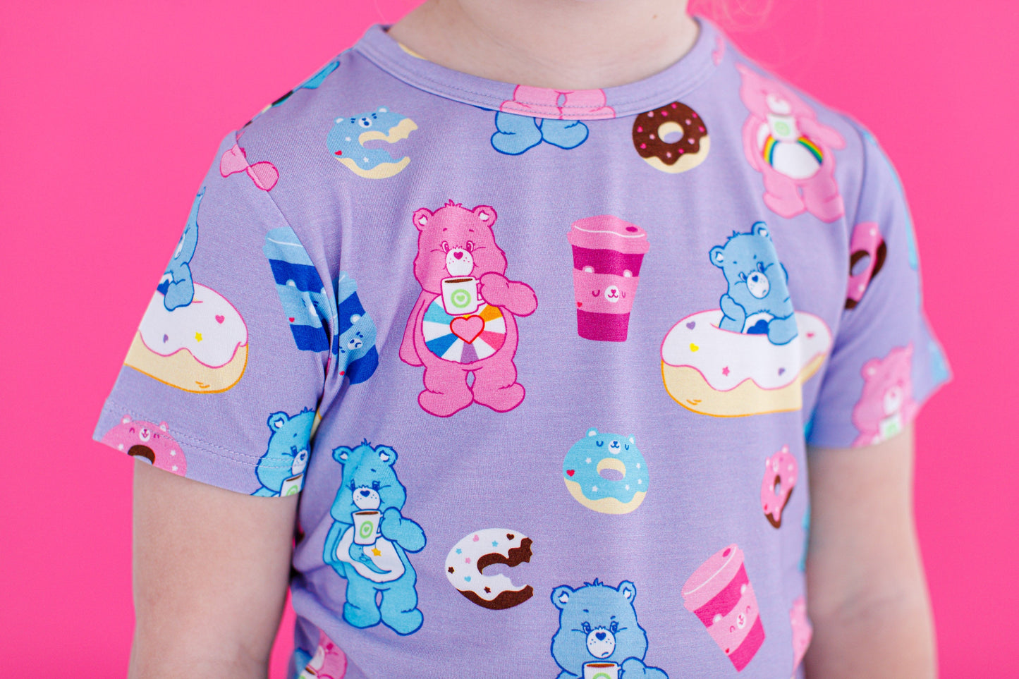 Care Bears™ Donuts And Coffee 2-Piece PJ:  SHORT