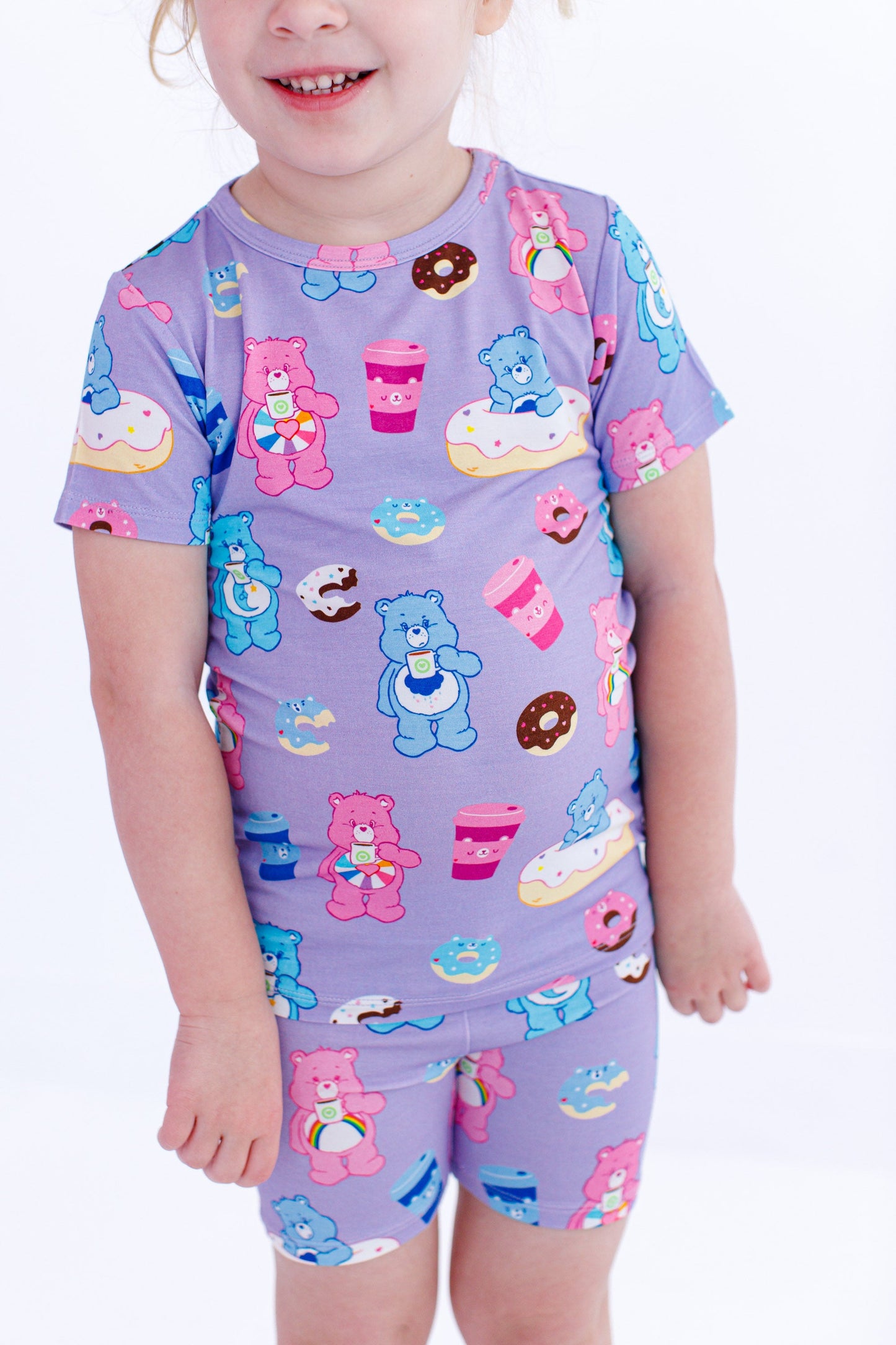 Care Bears™ Donuts And Coffee 2-Piece PJ:  SHORT