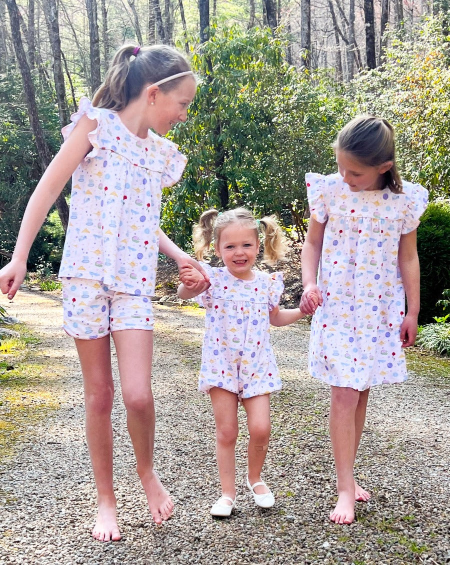Princess Rhapsody Knit Shorts Set