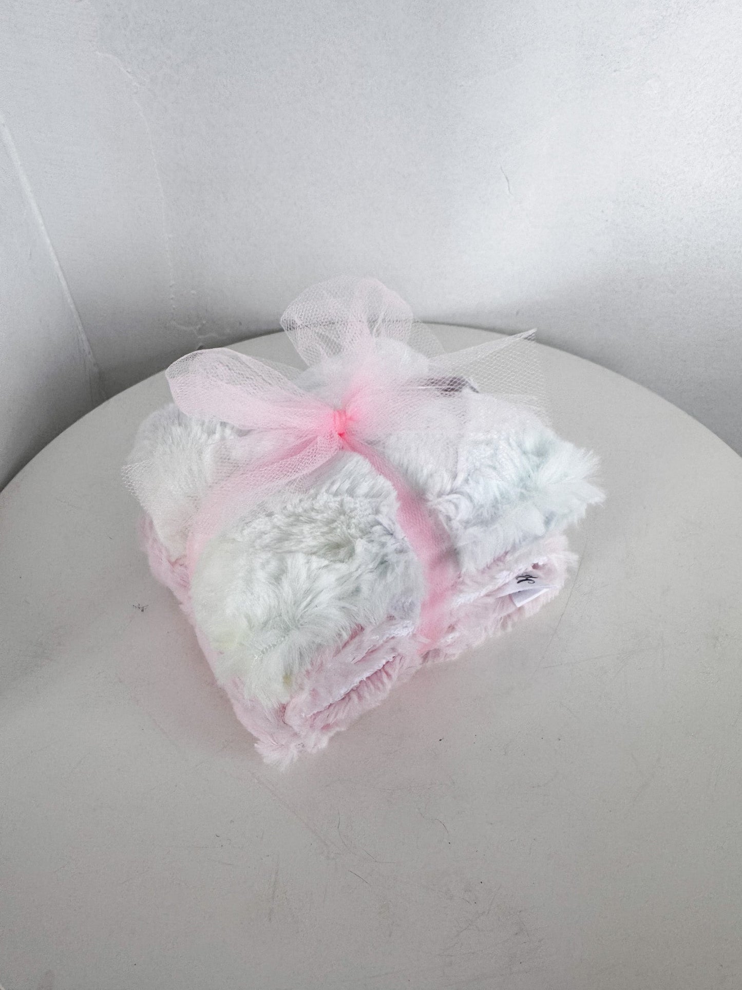 Cotton Candy Burp Cloth Set