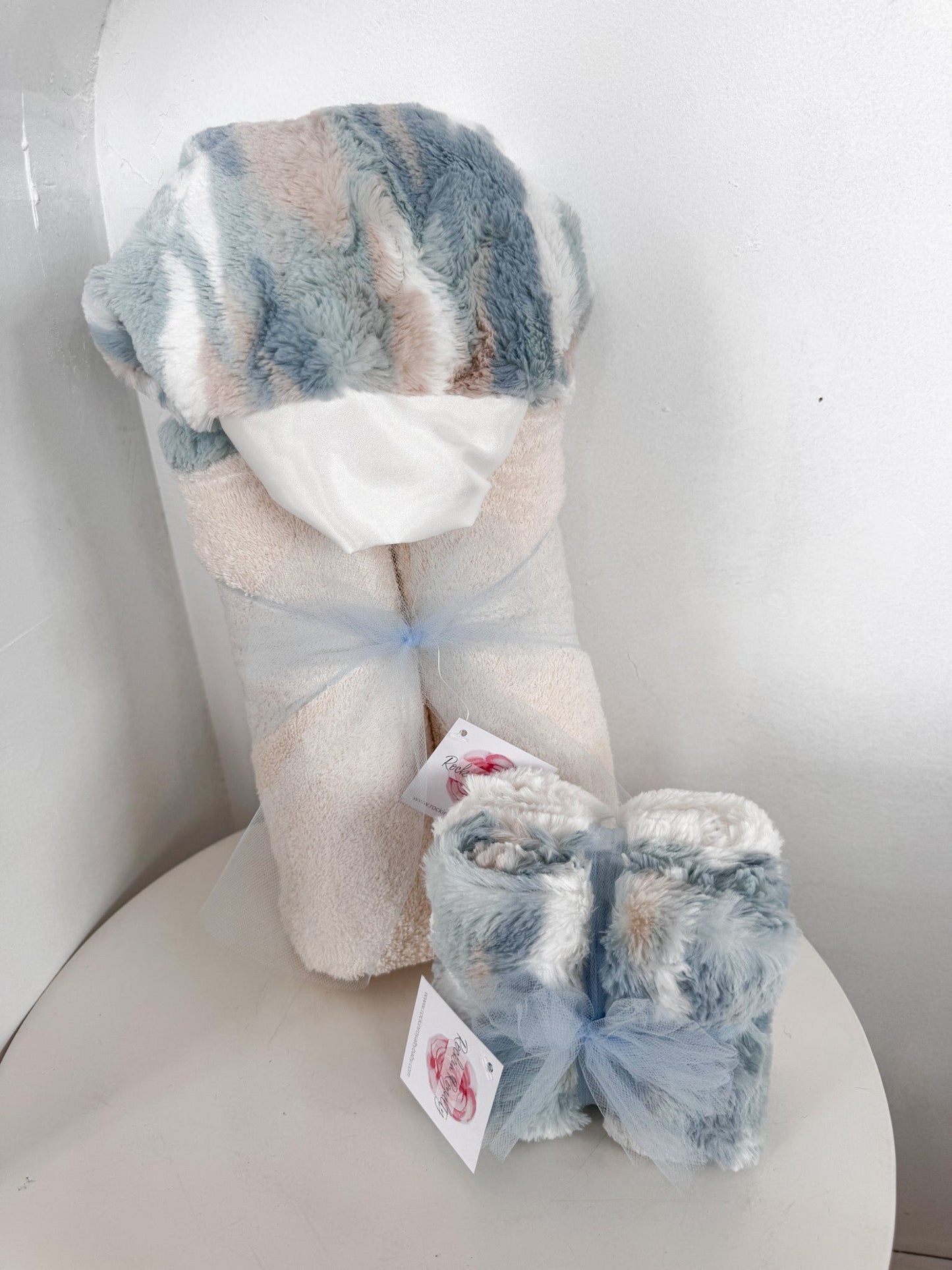 Hooded Bath Towel- Riptide