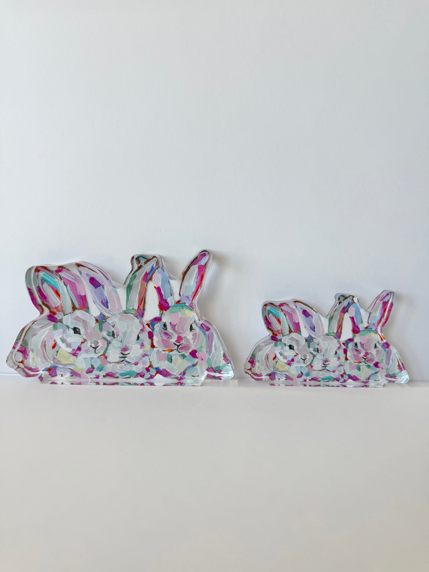 Hip Hap Hop Bunny Acrylic Tabletop Art