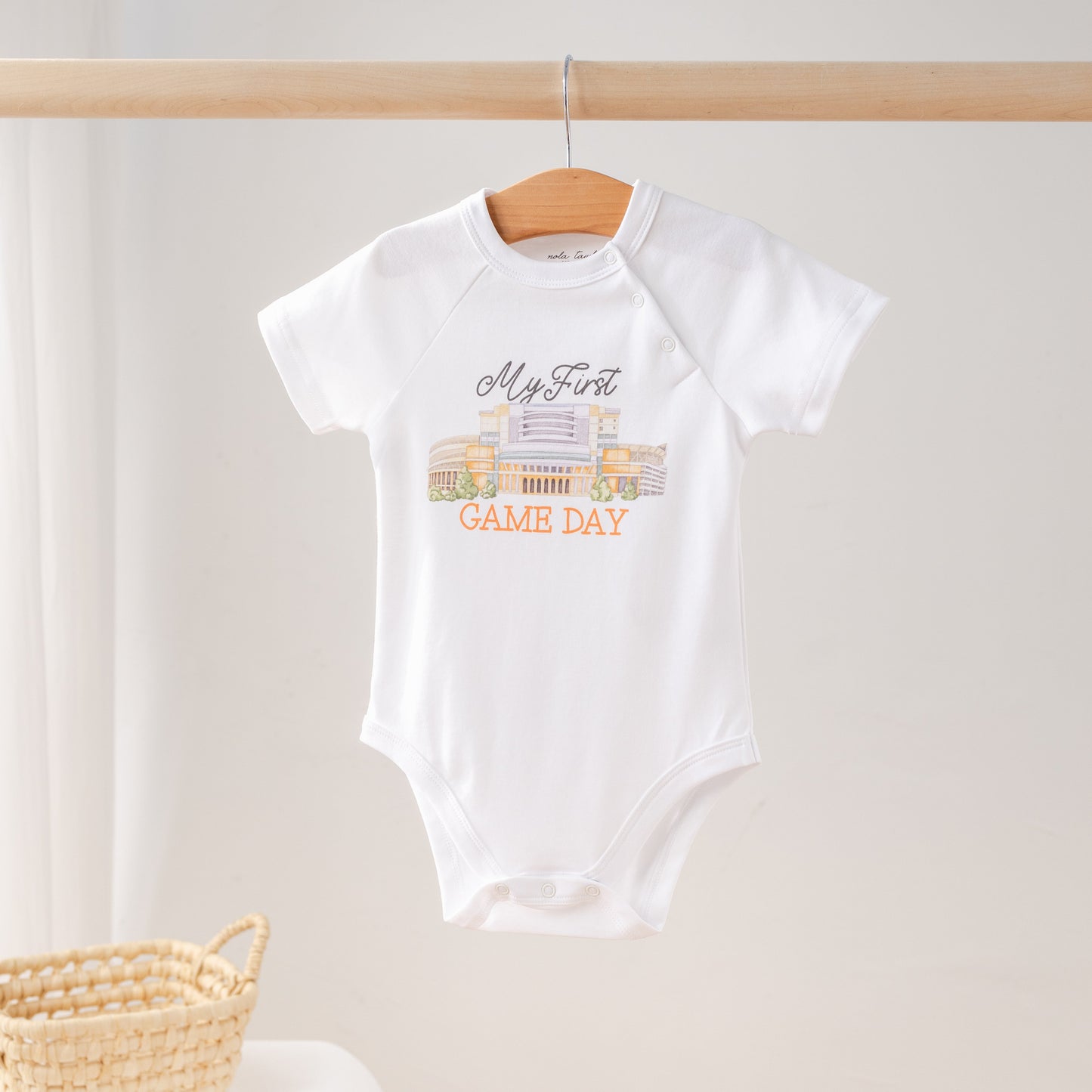 My First Game Day - Tennessee Organic Cotton Onesie