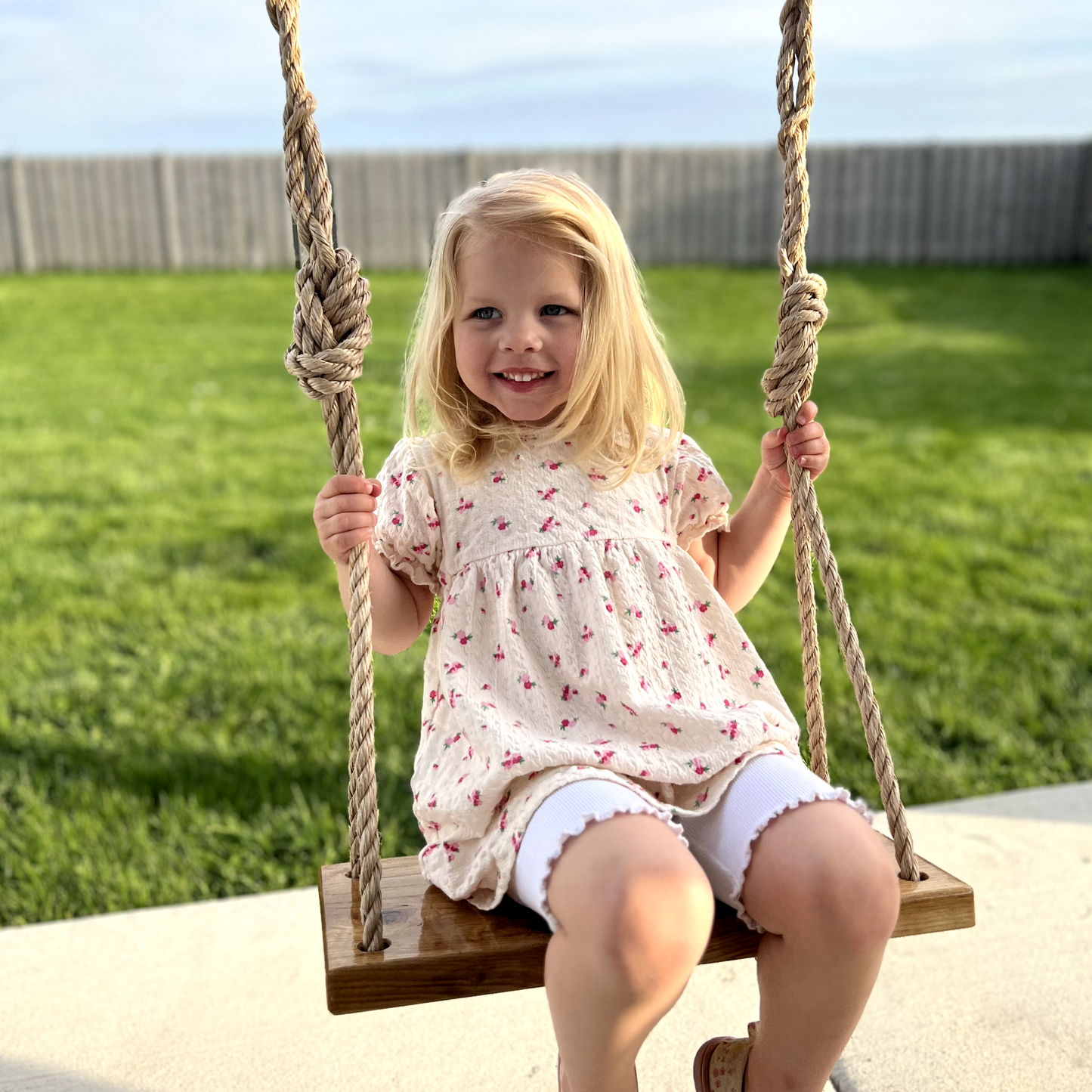 Final Chance – Walnut Wood Bench Tree Swing (Discontinued)
